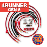 Toyota 4Runner Gen 5 Big 7 battery cable kit (2010-2024) provides superior electrical performance for off-road and overland enthusiasts.